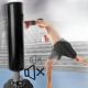 Volně stojící boxovací pytel 175 cm s 12 přísavkami