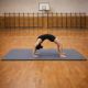 Gymnastická podložka XXL 210 × 110 × 2 cm šedá