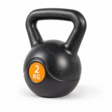 Kettlebell 2 kg plastový s cementovou výplní