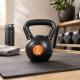 Kettlebell 2 kg plastový s cementovou výplní