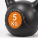 Kettlebell 5 kg plastový s cementovou výplní