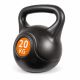 Kettlebell 20 kg plastový s cementovou výplní