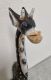 Dřevěná socha žirafa, 50 cm
