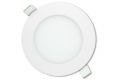 LED stropní panel kulatý 6 W, studená bílá
