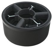 Stojan na vánoční stromek, 5 l, šedý