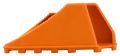 Klín pod kolo s brzdou, oranžový