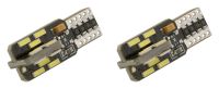Žárovka 24 LED 12V T10 NEW-CAN-BUS bílá 2ks