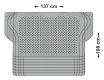 Koberec gumový do kufru FORMAT 137x108cm