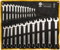 Sada klíčů očkoplochých 25 ks 6 - 32 mm CrV