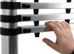 Žebřík teleskopický 13 stupňů 3,8 m, nosnost 150kg