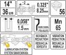 Řetěz pro motorovou pilu, 14"