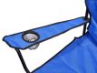 Kempingová skládací židle BARI, modrá
