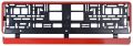 Podložka pod SPZ RED STRIP