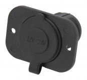 Zásuvka  s krytem - 12/24 V