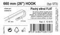 Stěrač Flat bulk (hook) 26" - 660 mm
