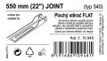 Stěrač Flat bulk (joint) 22" - 550 mm