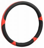 Potah volantu GRIP - červený/černý