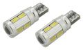 Žárovka 10 SMD LED 3chips 12V, T10 CAN-BUS ready bílá - 2ks