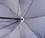 Slunečník skládací 180 cm - šedý