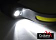 CATTARA Čelovka STRIP SENSOR 350lm nabíjecí