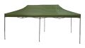Párty stan nůžkový, 3 x 6 m, zelený, voděodolný
