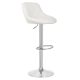 MIADOMODO Barová židle 2 ks, bez područky, bílá