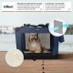 Leopet Přepravní box pro psy S, 49,5 x 34,5 x 35 cm, modrý
