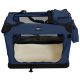 Leopet Přepravní box pro psy XL, 81,3 x 58 x 58 cm, modrý