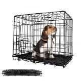 Leopet Klec pro psy skládací 91 x 57 x 63,5 cm, L, černá