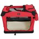 Leopet Přepravní box pro psy XXXL, 102 x 69 x 69 cm, červený