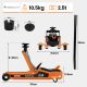 Hydraulický pojízdný zvedák Timbertech 2,5T s příslušenstvím