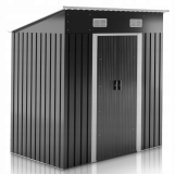 Jago Zahradní domek na nářadí, antracit, 182 x 186 x 118 cm