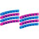 Masážní hula hoop obruč 103 cm s magnety
