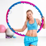 Masážní hula hoop obruč 103 cm s magnety