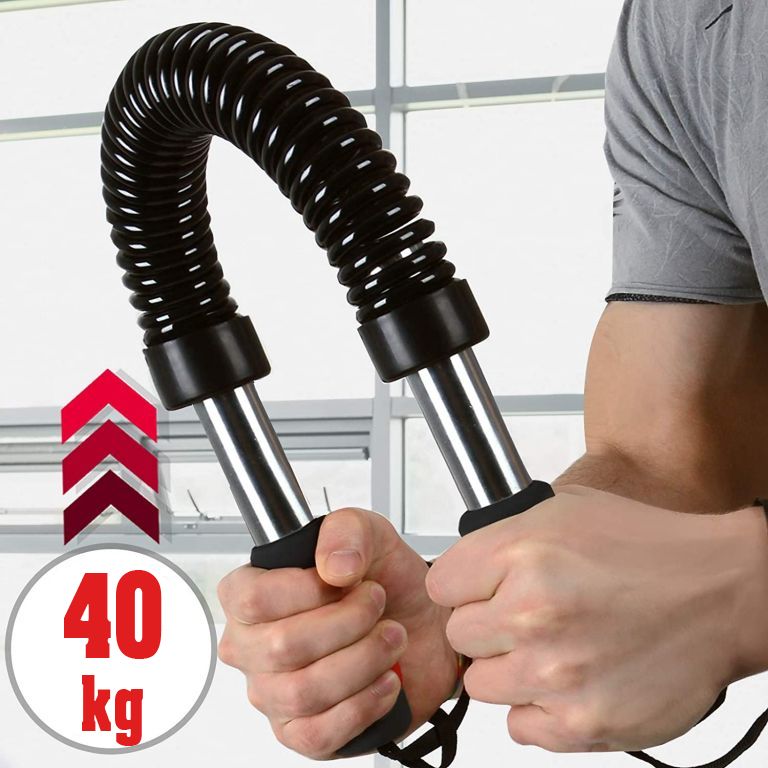 Power Twister posilovací ohýbací tyč, 40 kg