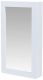 Šperkovnice se zrcadlem, 56 x 31 x 10 cm, bílá