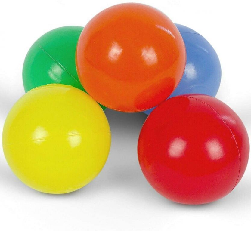 Pestrobarevné míčky, dětské, 100 ks