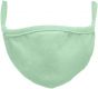 Bavlněná rouška dvouvrstvá - mint, 10 ks