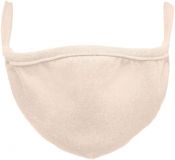 Bavlněná rouška dvouvrstvá, růžová, 2 ks