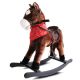 Houpací kůň Andalusian se zvukovými efekty, 74 x 30 x 64 cm