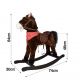 Houpací kůň Andalusian se zvukovými efekty, 74 x 30 x 64 cm
