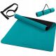 Fitness jóga podložka 190 × 100 x 0,6 cm tyrkysová
