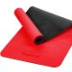 Fitness jóga podložka 190 × 100 x 0,6 cm červená