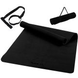 Protiskluzová jóga podložka MOVIT 190 × 100 cm černá
