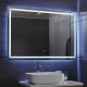 Aquamarin Koupelnové zrcadlo s LED osvětlením, 120 x 80 cm