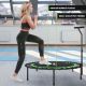 Physionics Fitness trampolína na doma i ven, 101 cm, červená