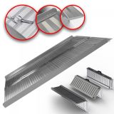 JAGO Skládací hliníková nájezdová rampa 122 cm