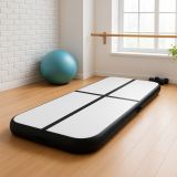 Physionics Airtrack nafukovací žíněnka, 3 m, černá