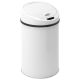 Bezdotykový odpadkový koš se senzorem, 30 l, bílý
