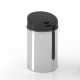 Odpadkový koš se senzorem 40 l stříbrný
